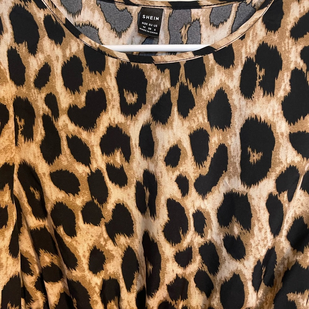 Maternity leopard print blouse - Picture 7 of 9